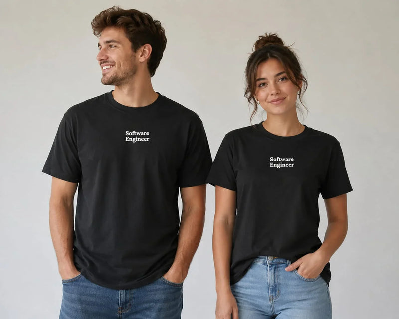 Premium Black Dropshoulder T-Shirt